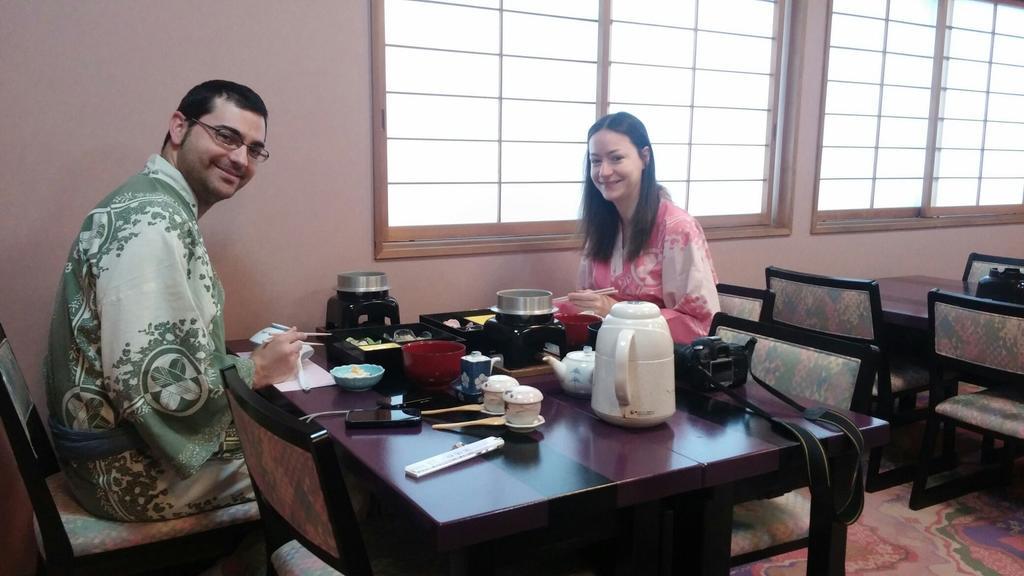 Yudanaka Tawaraya Ryokan Yamanouchi  Exteriör bild